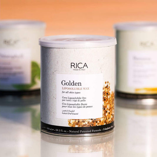 RICA LIPOSOLUBLE WAX GOLDEN 800 ML