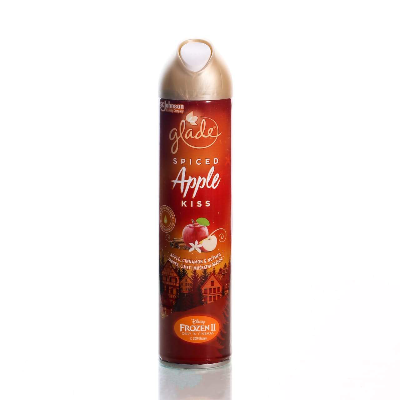 GLADE AIR FRESHNER SPICED APPLE KISS 300 ML