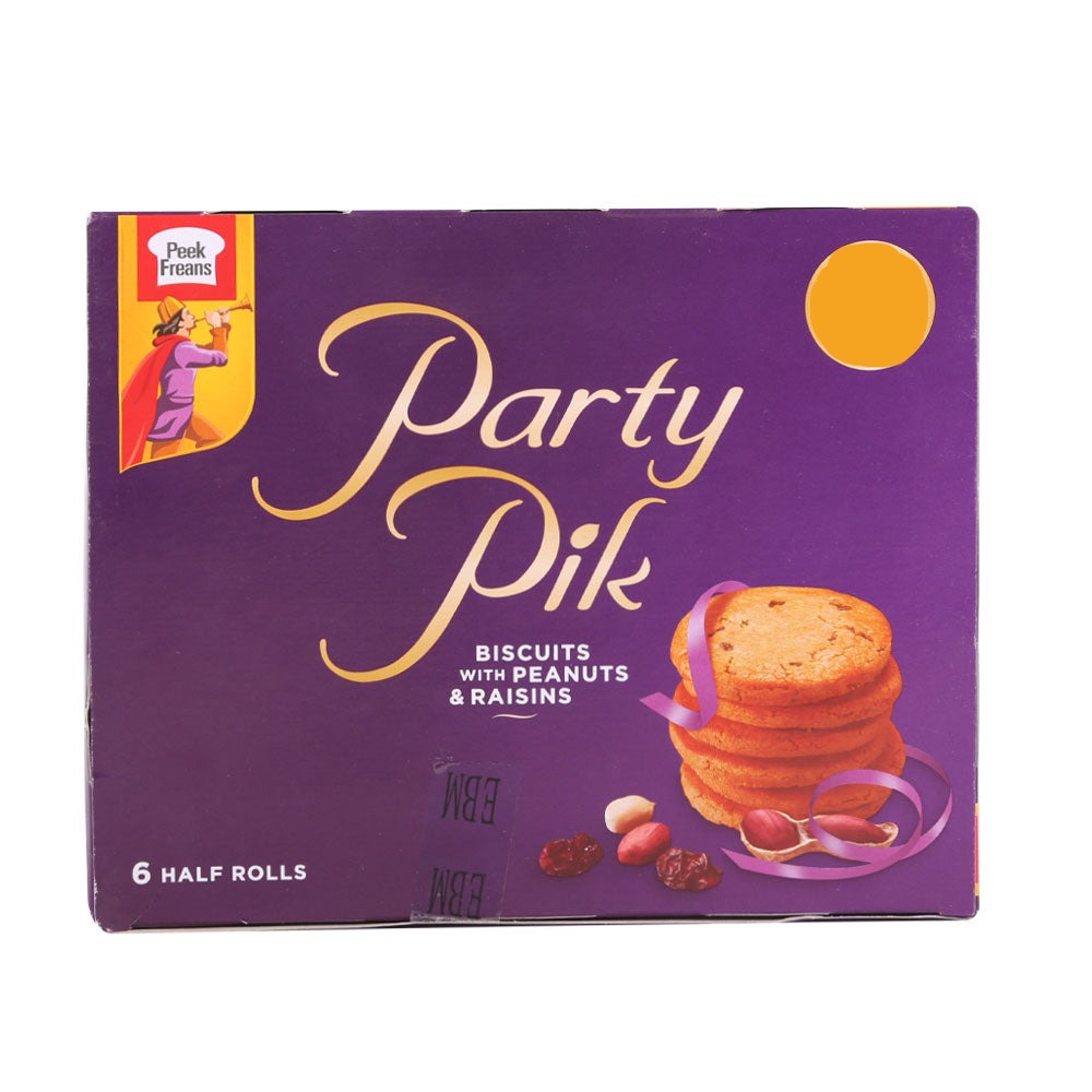 PEEK FREANS PARTY BISCUITS HALF ROLL  54.3 GM-BOX