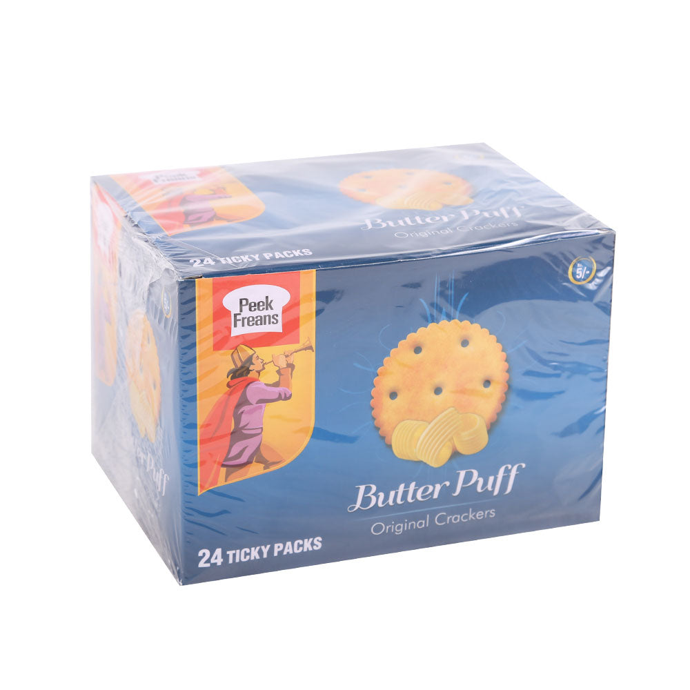 PEEK FREANS BUTTER PUFF TICKY PACK 13.1 GM-BOX