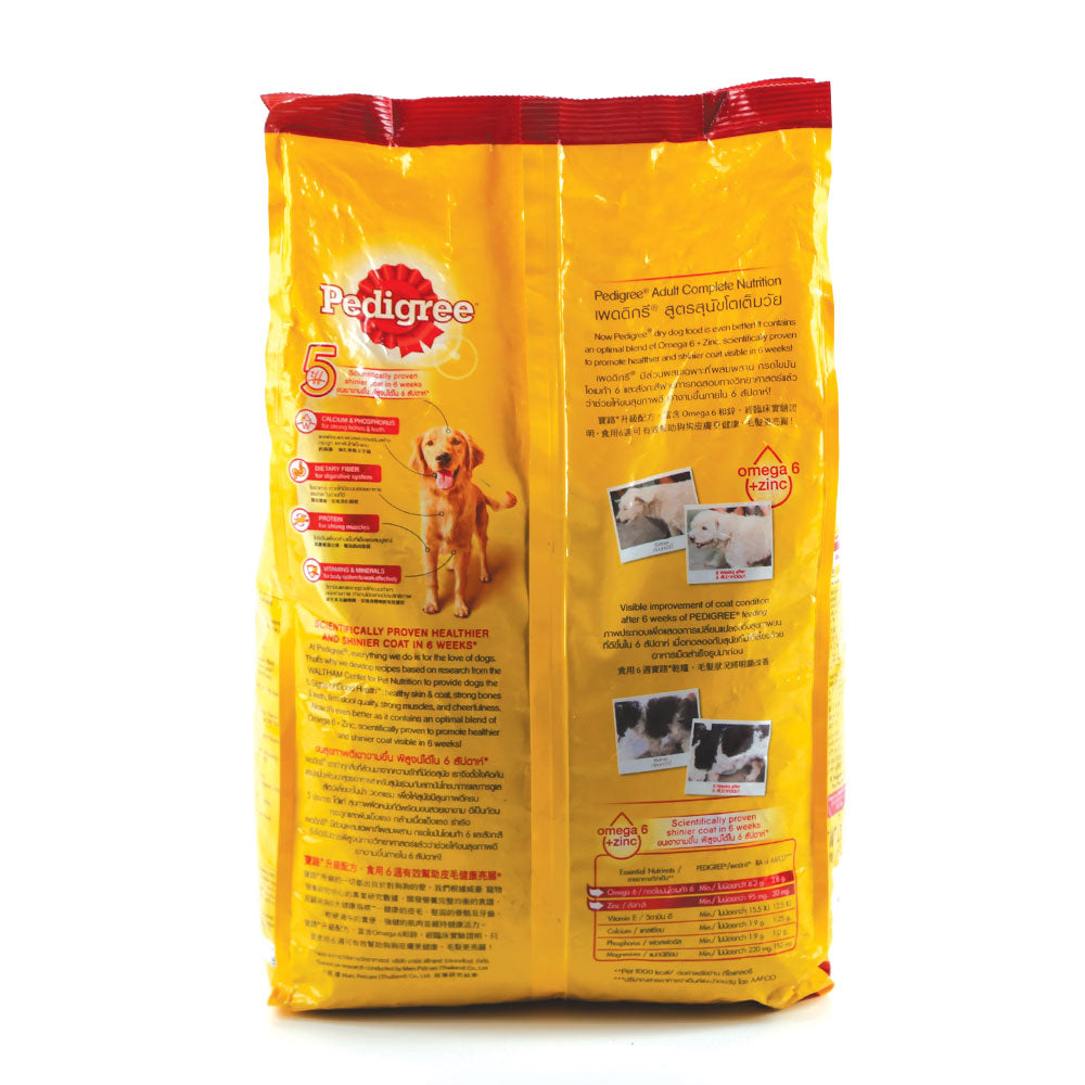 PEDIGREE DOG FOOD ADULT LIVER & VEGETABLE FLAVOR 1.5 KG