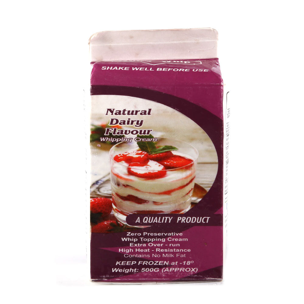 WHIPY WHIP DAIRY FLAVOUR CREAM 500GM