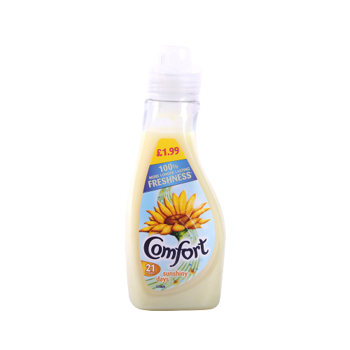 COMFORT SUNSHINY DAYS FABRIC CONDITIONER 750ML