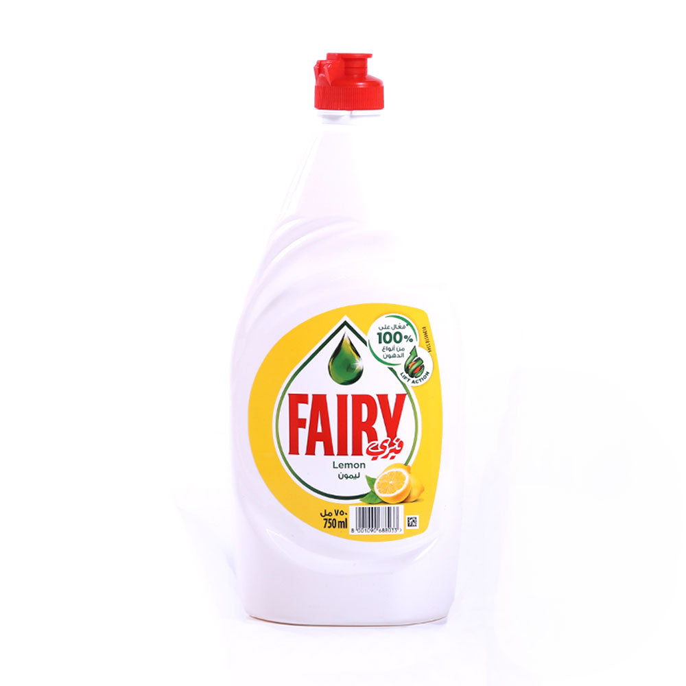 FAIRY DISHWASHER LIQUID LEMON 750 ML