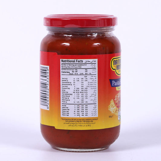 NATURES HOME PASTA SAUCE THICKER 380 GM