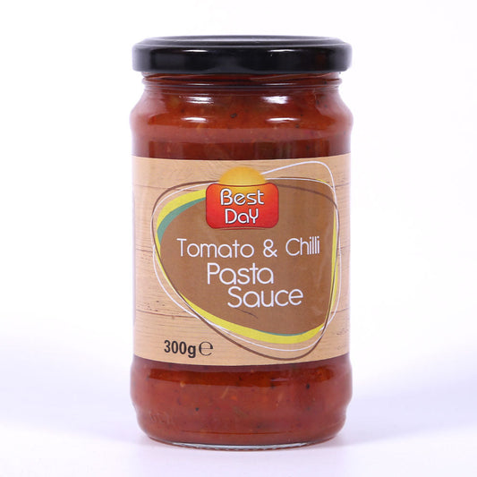 BEST DAY PASTA SAUCE TOMATO & CHILLI 300 GM