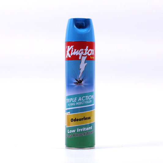 KINGTOX INSECT KILLER FLYING ODOURLESS TRIPLE ACTION 600 ML