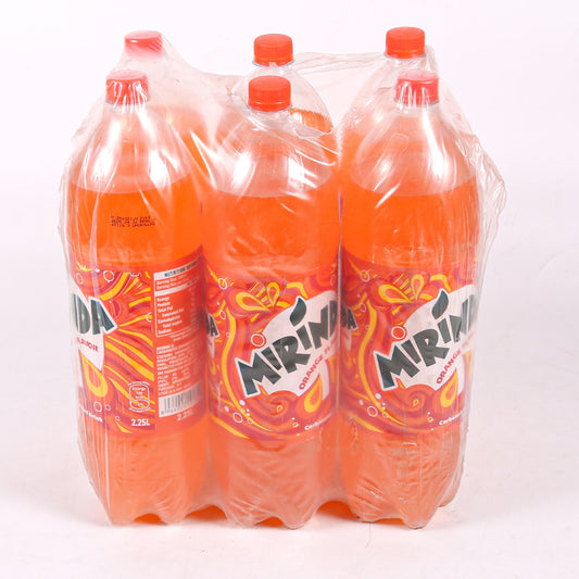 MIRINDA JUMBO 2.25LTR-CARTON