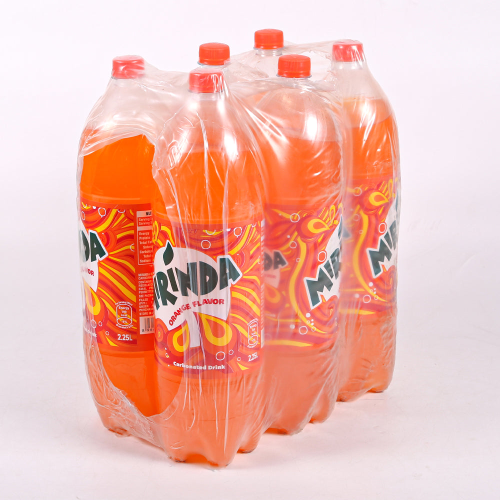 MIRINDA JUMBO 2.25LTR-CARTON