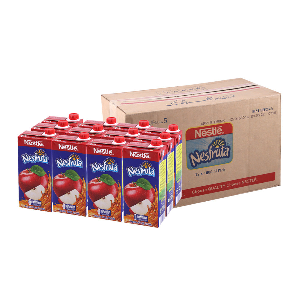 NESTLE NESFRUITA APPLE FRUIT DRINK 1 LITRE- CARTON