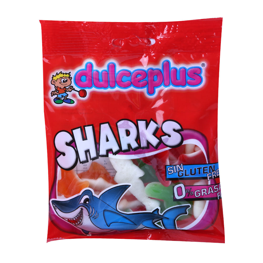 DULCEPLUS JELLY SHARKS 100 GM