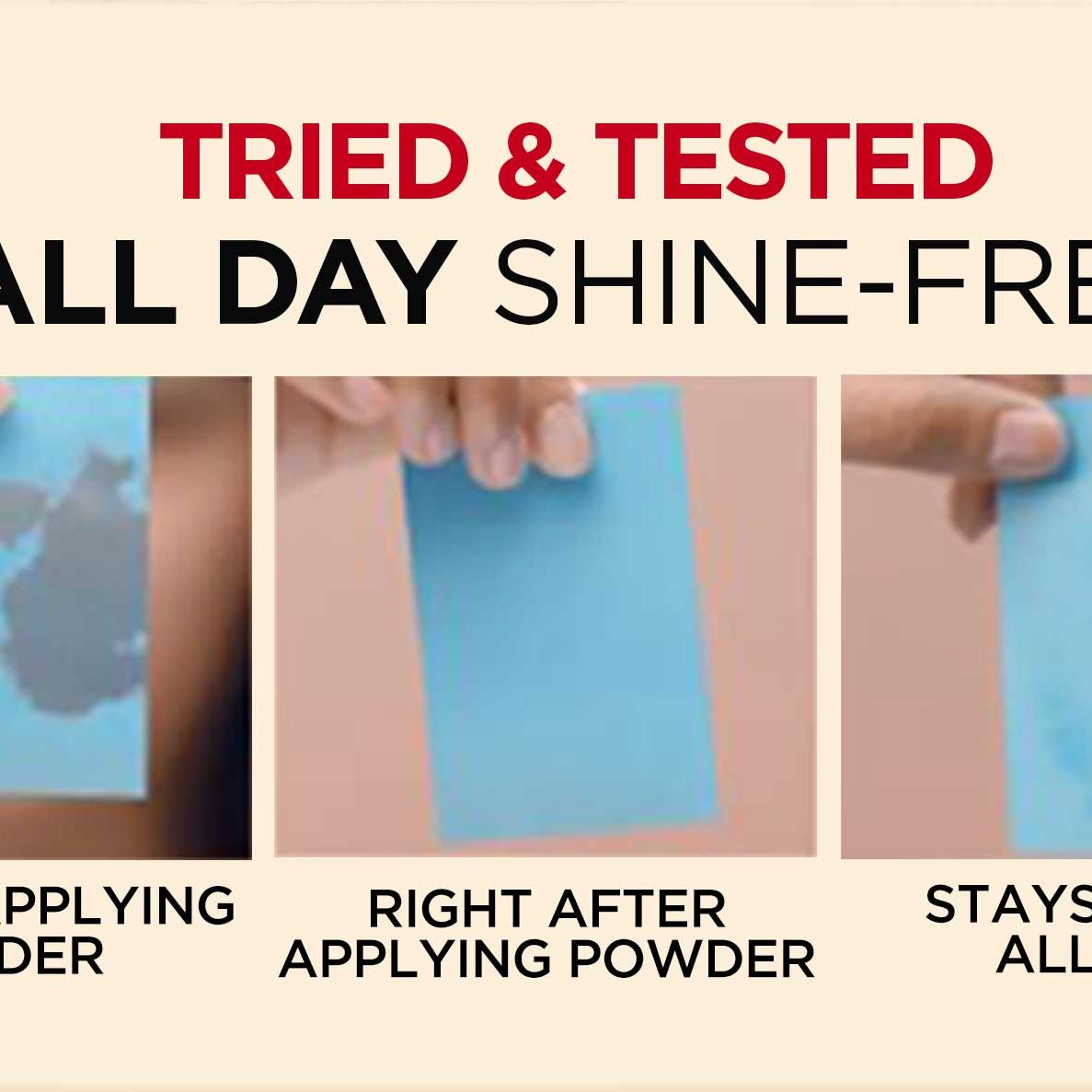 LOREAL INFALLIBLE OIL KILLER POWDER SPF32 110 ROSE VANILLA