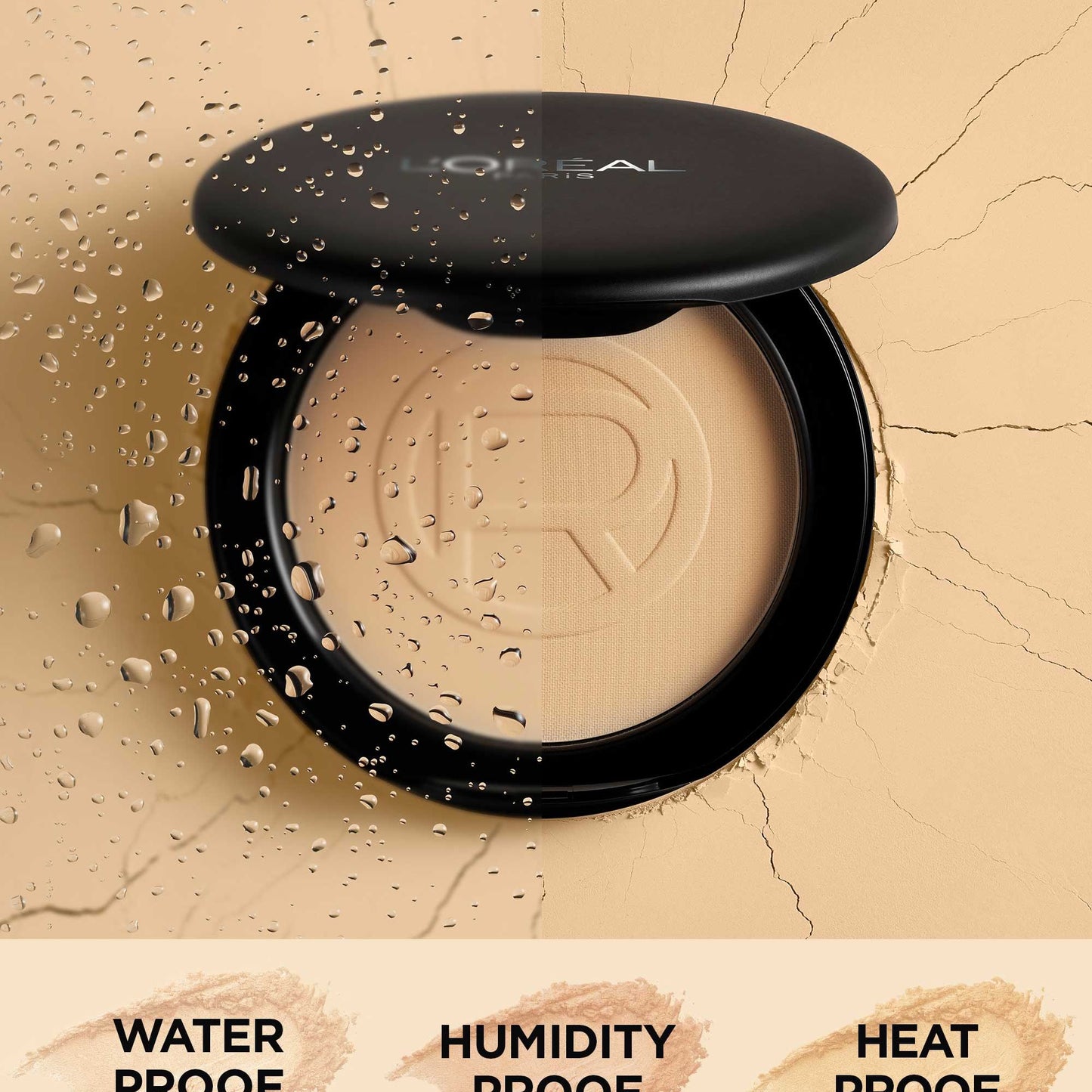 LOREAL INFALLIBLE OIL KILLER POWDER SPF32 123 NATURAL VANILL