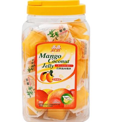 Jin Jin Mango Coconut Jelly