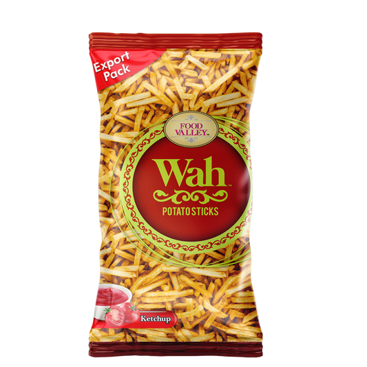 FOOD VALLEY WAH POTATO STICKS KETCHUP 46 GM