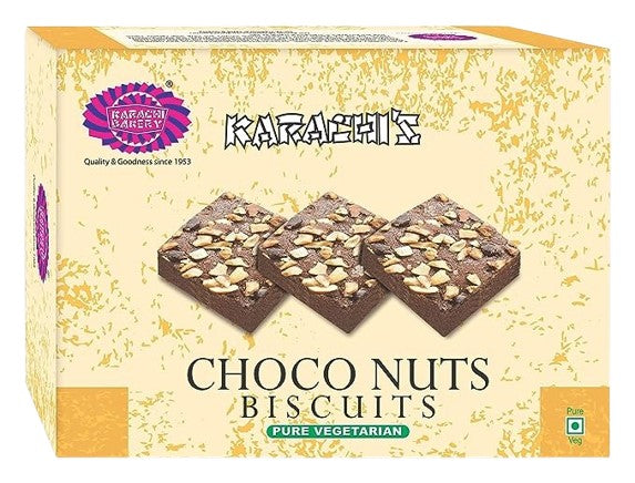Karachi Bakery Choco Nuts Biscuits