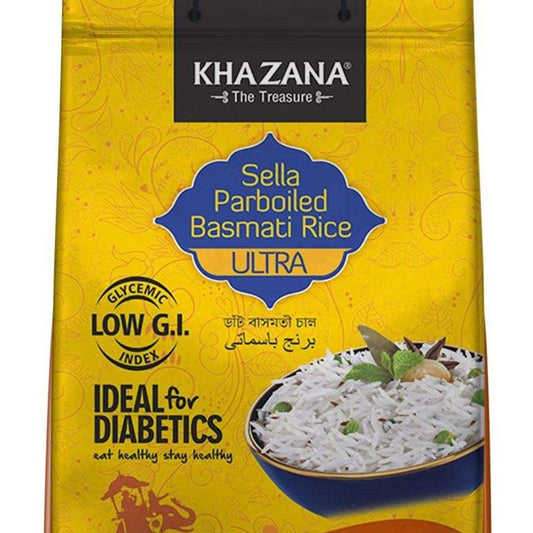 Khazana Sella Parboiled Basmati Rice