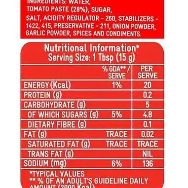 Kissan Fresh Tomato Ketchup
