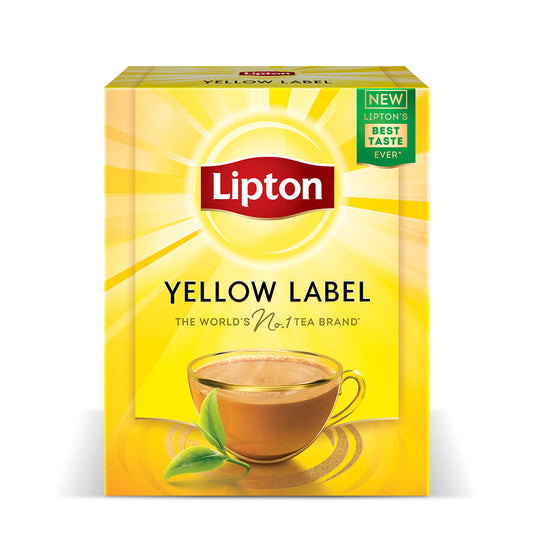 LIPTON YELLOW LABEL TEA  BLACK 140 GM