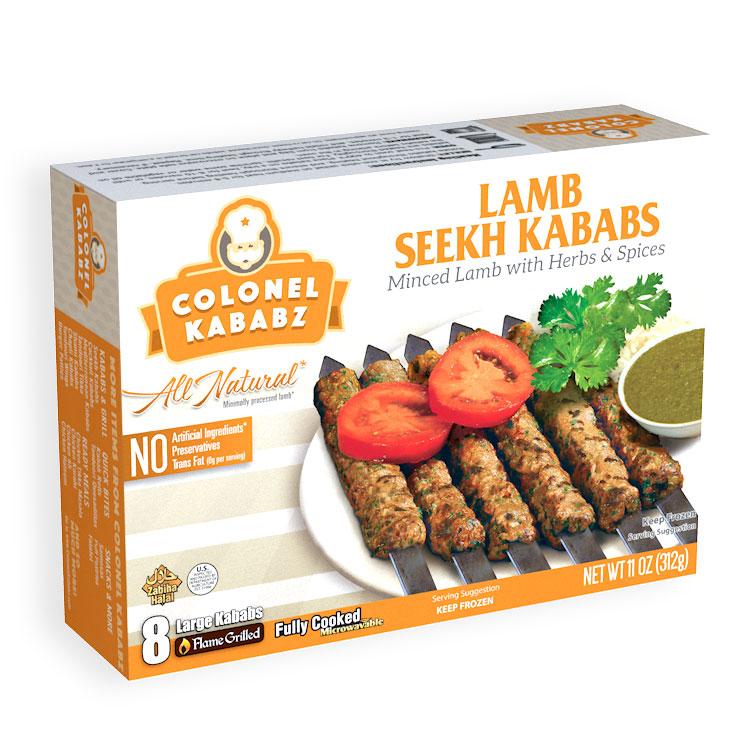 Colonel Kababz Lamb Seekh Kababs