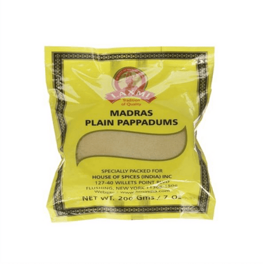 Laxmi Madras Plain Pappadums