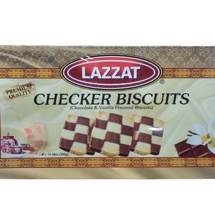 Lazzat Checker Biscuits