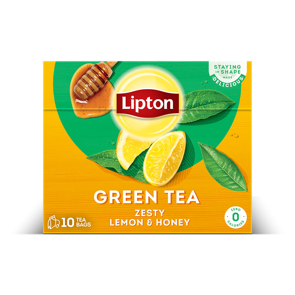 LIPTON GREEN TEA LEMON & HONEY 10S