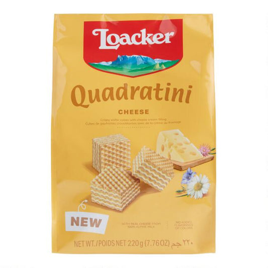 Loacker Quadratini Cheese Wafers