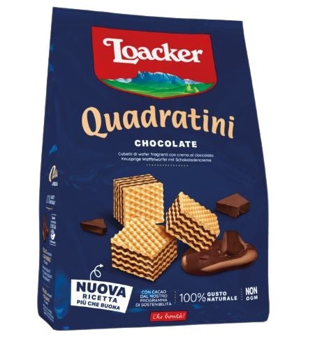 Loacker Quadratini Chocolate Wafers