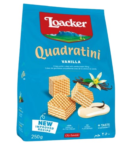 Loacker Quadratini Vanilla Wafers