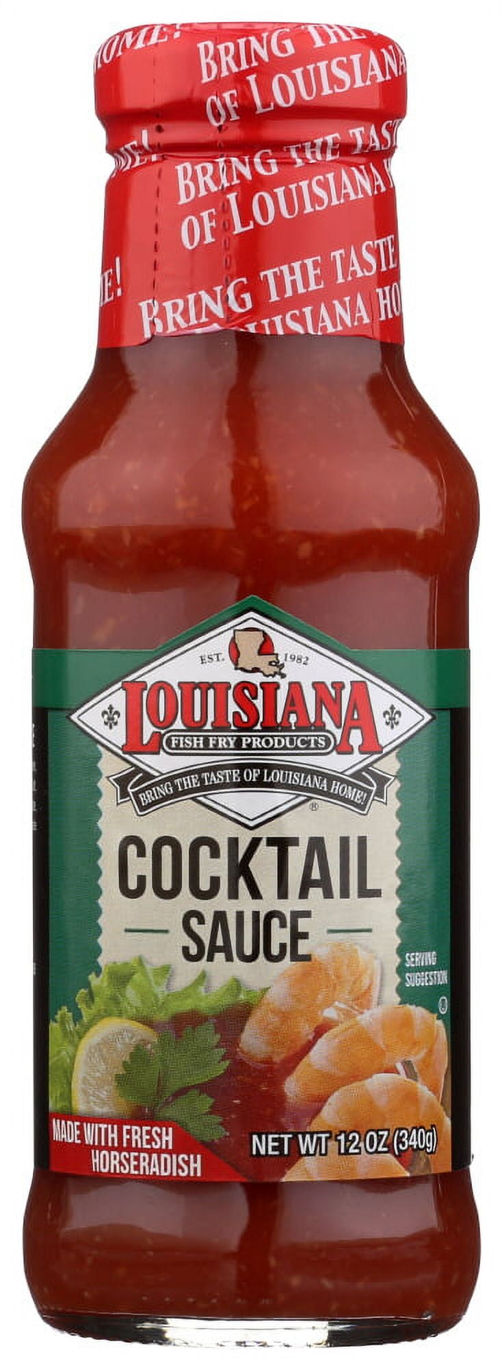 Louisiana Fish Fry Products Cocktail Sauce 12 oz