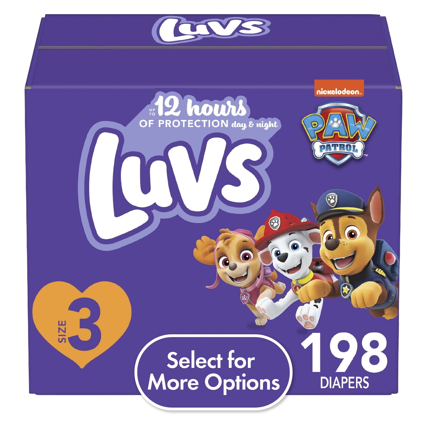 Luvs Diapers Size 3, 198 Count