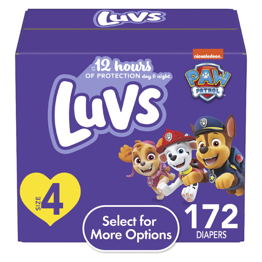 Luvs Diapers Size 4, 172 Count