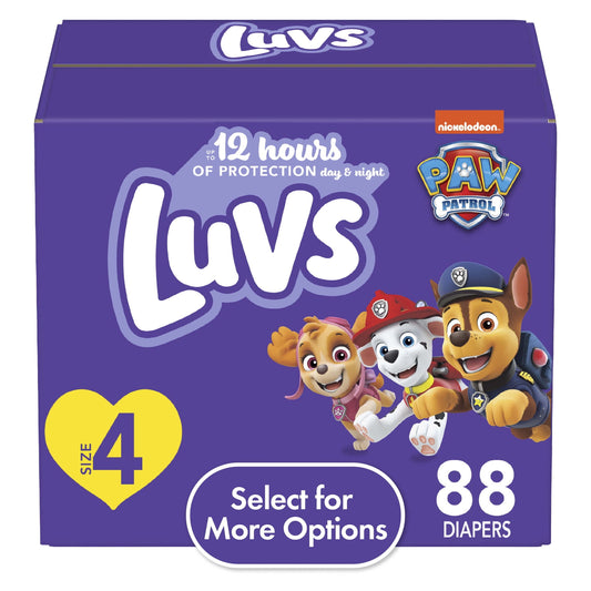 Luvs Diapers Size 4, 88 Count