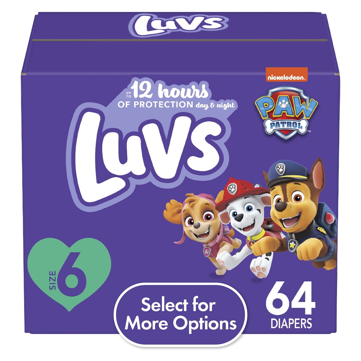 Luvs Diapers Size 6, 64 Count