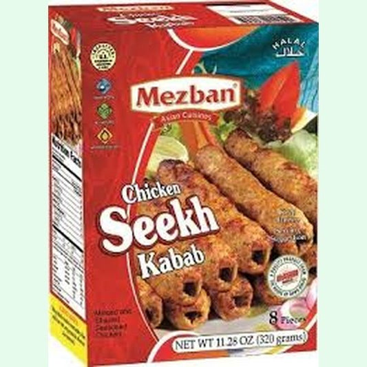 Mezban Chicken Seekh Kabob