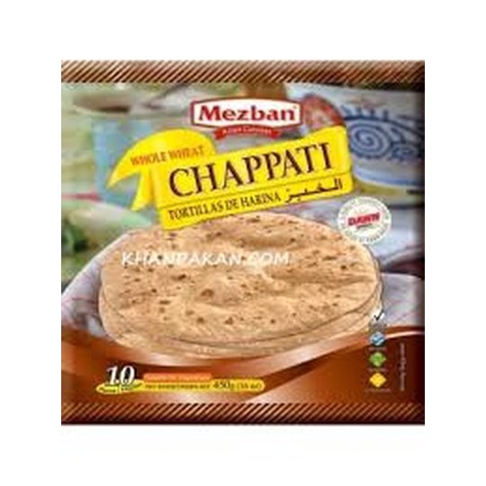 Mezban Whole Wheat Chappati 10ct