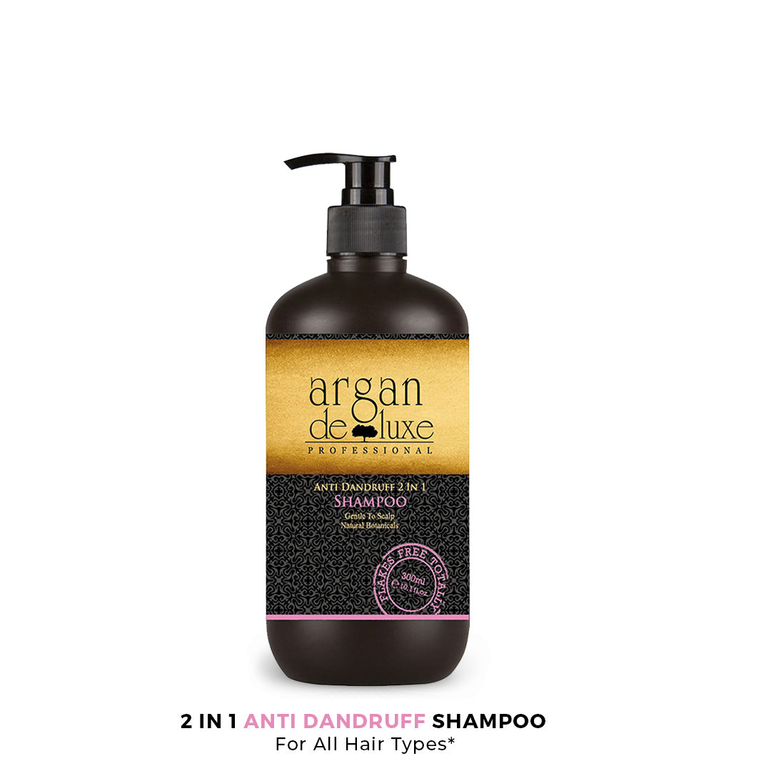 Argan De Luxe Anti Dandruff 2 In 1 Shampoo 300Ml