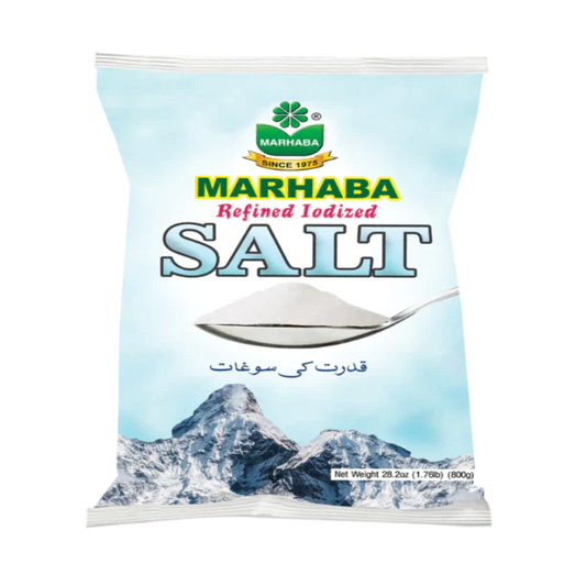 MARHABA REFINED IODIZED SALT 800GM