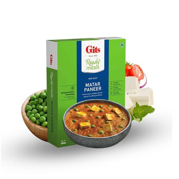 Gits Matar Paneer Ready Meals