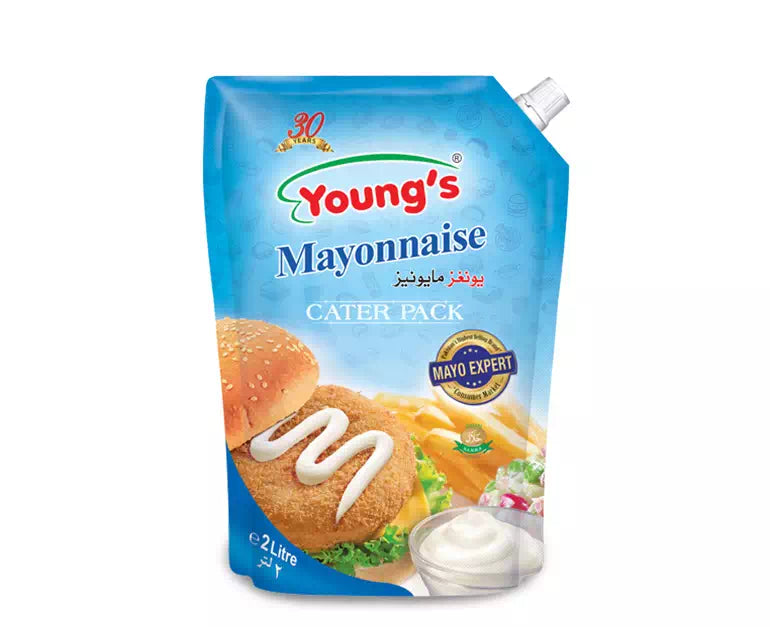 YOUNGS MAYONNAISE POUCH 2 LTR