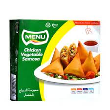 MENU CHICKEN VEGETABLE SAMOSA 24 PCS 480 GM