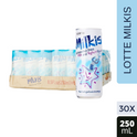 LOTTE MILKIS CARBONATED DRINK MILK & YOGURT FLAVOUR 250ML-CARTON