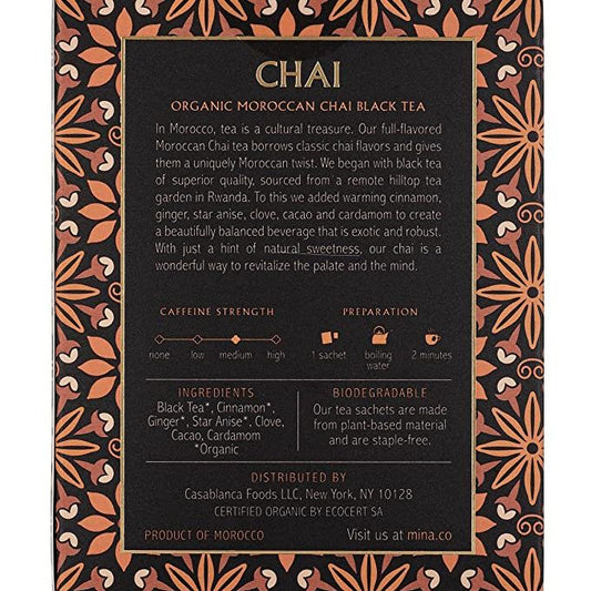 Mina Chai Organic Moroccan Chai Black Tea