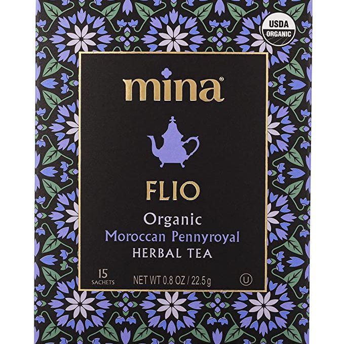 Mina Flio Organic Moroccan Pennyroyal Herbal Tea