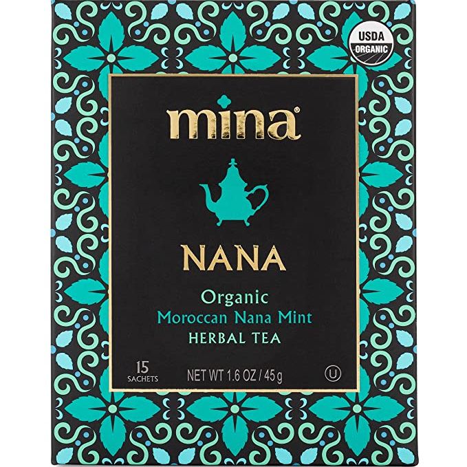 Mina Nana Organic Moroccan Nana Mint Herbal Tea