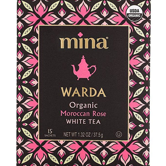 Mina Warda Organic Moroccan Rose White Tea