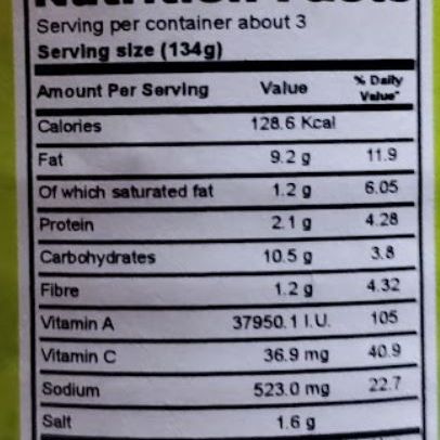 Mitchell's Aloo Palak