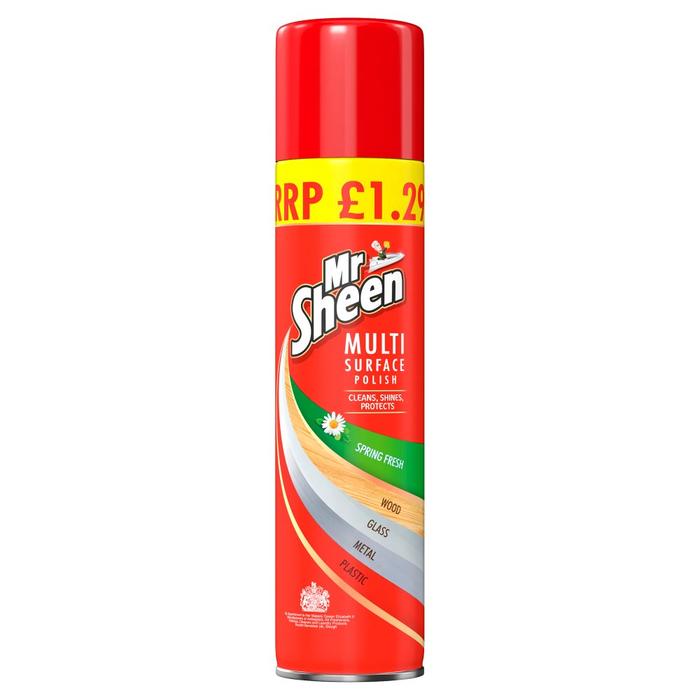 MR SHEEN MULTI SURFACE POLISH SPRING FRESH 4IN1 250 ML