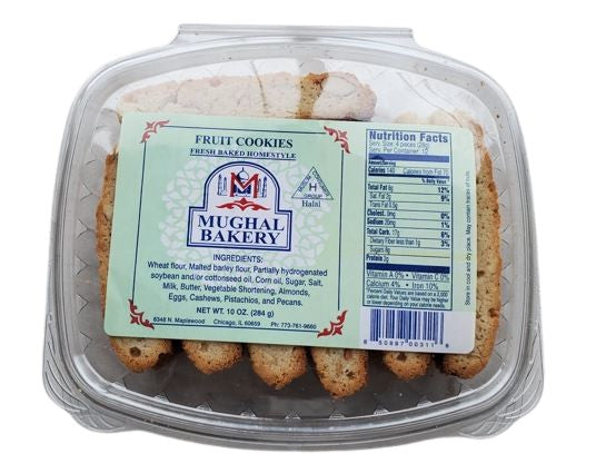 Mughal Bakery Fruit Cookies